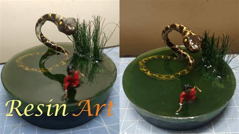 Resin Art Diorama Anaconda Swamp Diorama Youtube