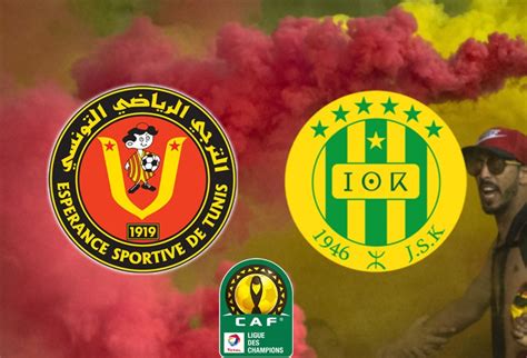 Esperance De Tunis Vs Js Kabylie En Direct