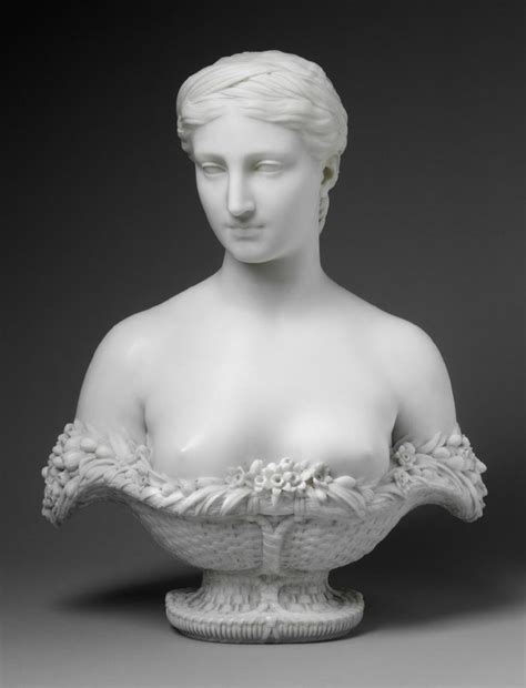 Bust Of Proserpine Hiram Powers American 1805 1873 After 1837