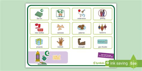 Twinkl Symbols Eid Aac Mat L Enseignant A Fait Twinkl