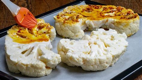 Deliciosa Receta De Coliflor Al Horno Con Chimichurri Un Plato