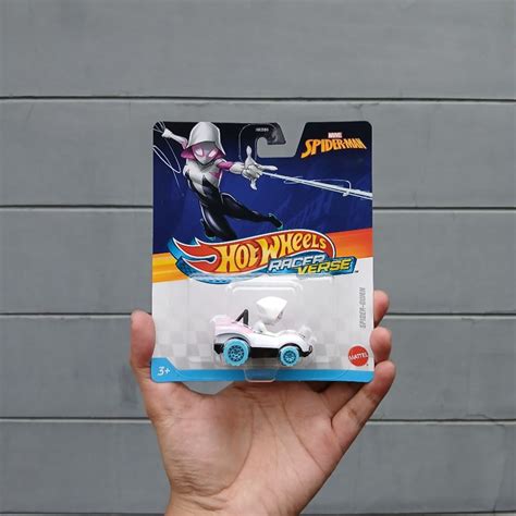 Jual HOT WHEELA RACERVERSE SPIDER GWEN NOT RELEASE IN INDONESIA Shopee Indonesia