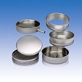 Retsch Stainless Steel Collecting Pan With Outlet For Test Sieves