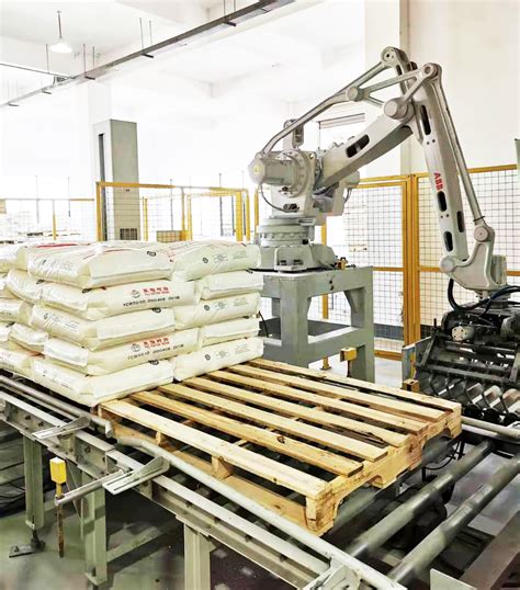 Palletizers And Palletizing Systems For Bag Filling Lines Automatic