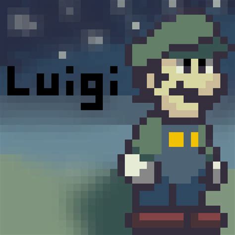 Pixilart Luigi 32x32 By Eduar234190