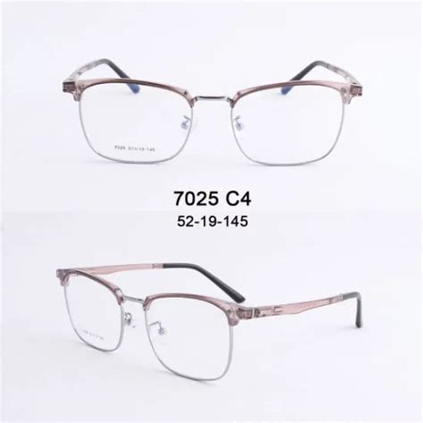 Metal Optical Alloy Frame Half Rim Ultem Optical Frame Ultem