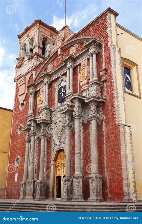 Cathedral Of The Queretaro City Mexico I Stock Image Image Of City