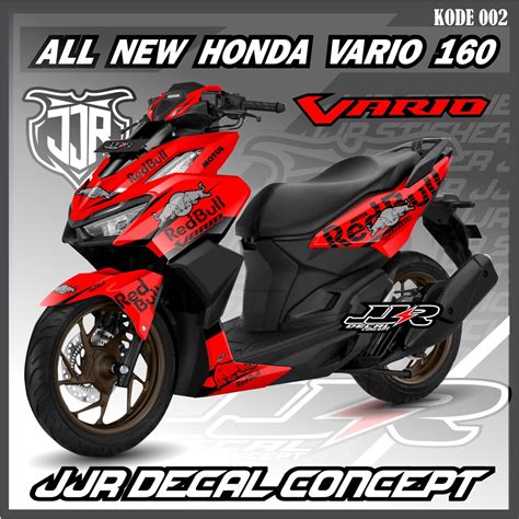 Jual Stiker New Vario 160 2022 2024 Full Body Stiker Decal Motor Honda