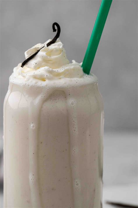 Starbucks Vanilla Bean Frappuccino With No Ice Cream Lifestyle Of A