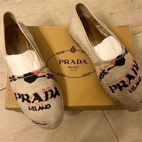 Prada Shoes Prada Espadrille Nude Poshmark