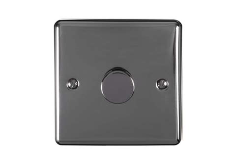 Enhance Decorative 1 Gang Dimmer Black Nickel