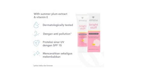 Review Emina Bright Stuff Moisturizing Cream Yang Cocok Untuk Kulit