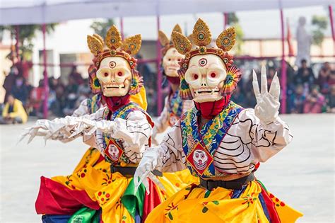 Cham The Lama Dance The Stupa