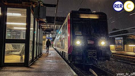 Rer C Z Z En Gare De Br Tigny Sur Orge Youtube