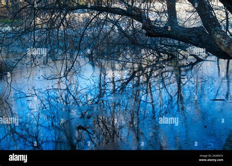 Reflections On Water Stock Photo Alamy