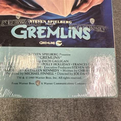 Gremlins Vhs Zach Galligan Phoebe Cates Scell Lire La