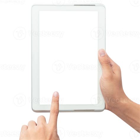 Hand Holding Tablet Computer With Screen Mockup 8520313 PNG