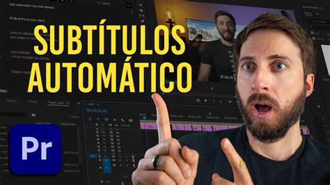 Crea SUBTITULOS AUTOMÁTICO con PREMIERE PRO YouTube