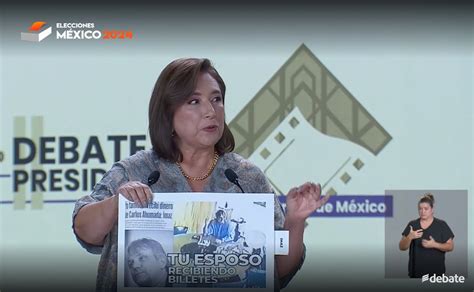 Segundo Debate Presidencial Xóchitl Gálvez ofrece certeza jurídica