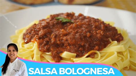 COMO HACER SALSA BOLOGNESA FACIL Y DELICIOSO YouTube