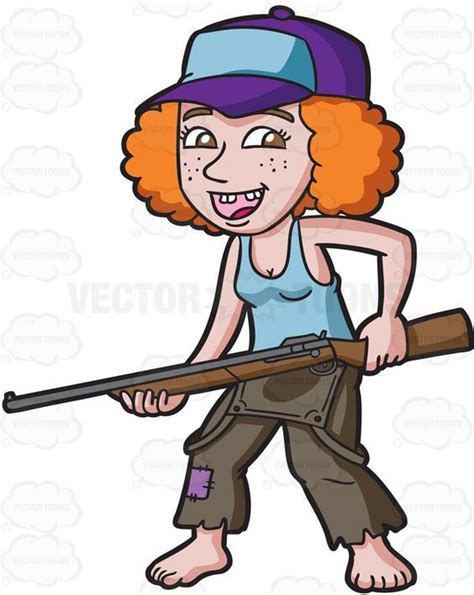 Hillbilly Woman Clipart