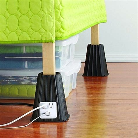 Raise Your Bed With Lifts Featuring Usb And Power Outlets 37 Ways To