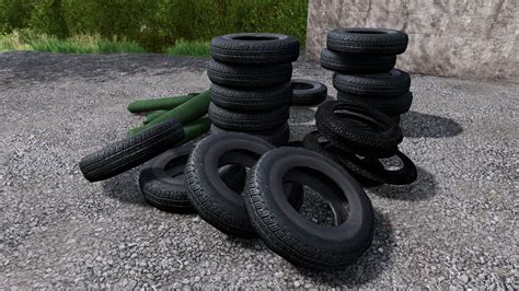 Placeable Bunker Silos Tires V1 0 FS22 Mod Farming Simulator 22 Mod