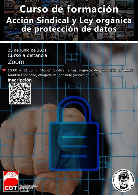 Acción Sindical y Ley orgánica de protección de datos In Formacion CGT