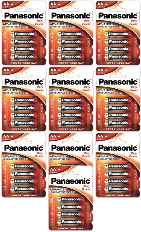 Panasonic AA Mignon Pro Power LR6 Batterien 40er Packung Ttt48 De