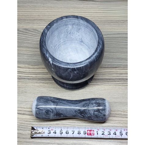 Marble Design Stone Pounder Grinder Motar And Pestle Set Furniture