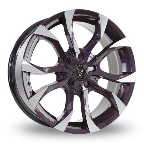 Wolfrace Assassin Purple Alloy Wheels Wheelbase