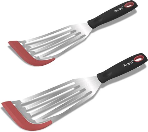 Amazon Beijiyi Fish Spatula Turner Set Of Heat Resistant