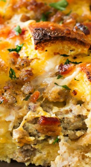 Loaded Overnight Breakfast Casserole Overnight Breakfast Casserole