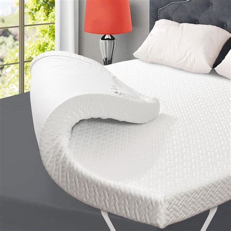 BedStory Surmatelas en mousse à mémoire de forme pour grand lit 7 6 cm