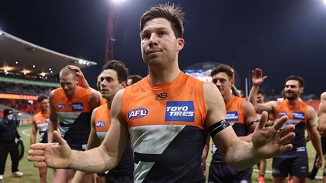 Afl 2020 Toby Greene Richmond V Gws Stats Toby Greene Highlights