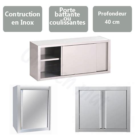 Placard Armoire Murale Suspendu En Inox Gurden Mat Chr