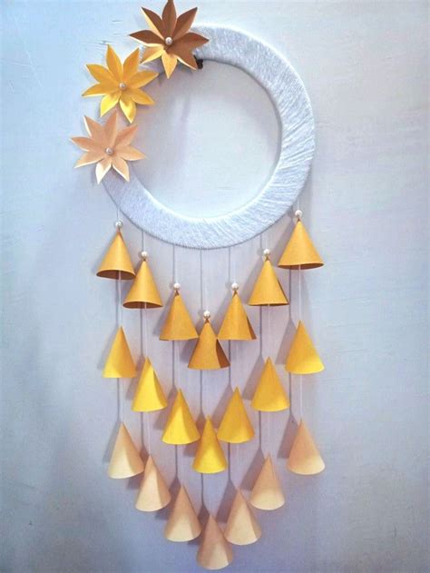 Diy Wall Hanging Craft Ideas Flower Home Decor Diy Handmade Paper