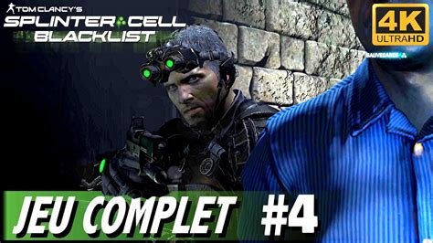 SPLINTER CELL BLACKLIST FR JEU COMPLET Propriété Privée 4K ULTRA