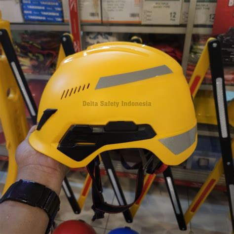 Jual Helm Safety Proyek MSA V Gard H1 Trivent Biru Inner Fastrack Chin