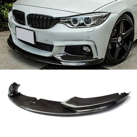 Buy For 14 19 Bmw F32 F33 F36 4 Series M Sport Bumper Carbon Fiber