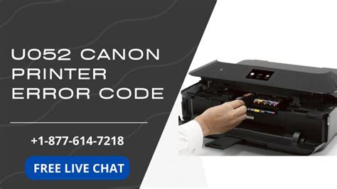 U052 Solutions To Fix The Canon Printer U052 Error Code Yoors