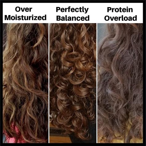 Curly Hair Protein Treatment Before And After Curly Hair Style