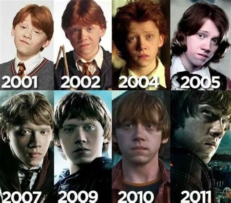 Harry Potter Through the Years | Harry Potter Amino