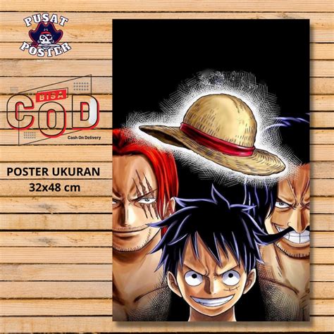 Jual Poster One Piece D Luffy Foto One Piece Poster Anime Hiasan