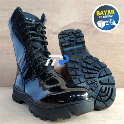 Jual Sepatu Pdl Kilap Dinas Tni Ad Polri Security Banser Best Quality