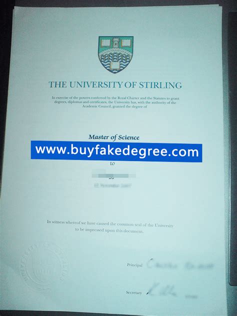 Why Do People Must Buy Fake University Of Stirling Diploma In Uk Buy