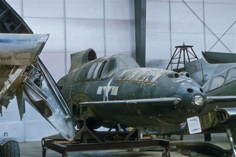 Curtiss Wright Xp 55 Ascender At The Nasm Silver Hill Paul E Garber Preservation Restoration