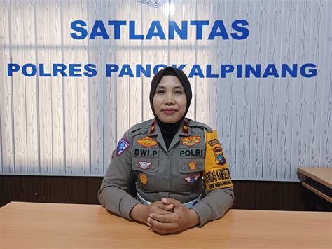 Satlantas Polresta Pangkalpinang Mulai Gelar Operasi Keselamatan