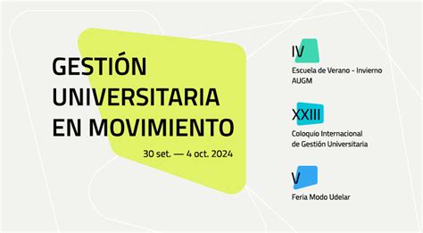 Reservá la fecha la Udelar invita a reflexionar sobre la gestión