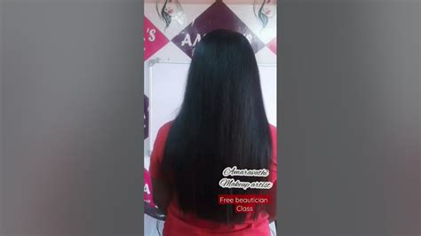 Hair Straightening Temporary Hair Straightening Video Tamil